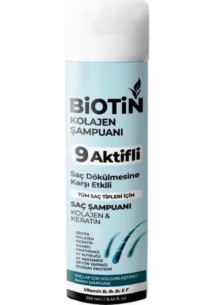 illa Life 9 Aktifli Keratin Biotin Hızlı Etkili Bakım Şampuanı 250 ML indirimleri