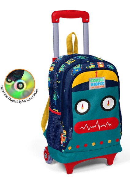 Kids Robot Desenli Çekçek Çantalı 2'li Set fiyatları