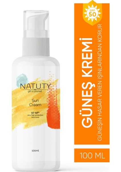 Güneş Kremi Nemlendiricili Yüz-Vücut SPF50+ 100 ml fiyatları