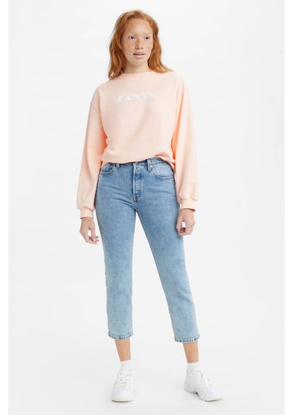 501® Kadın Crop Jean Pantolon-Tango Surge