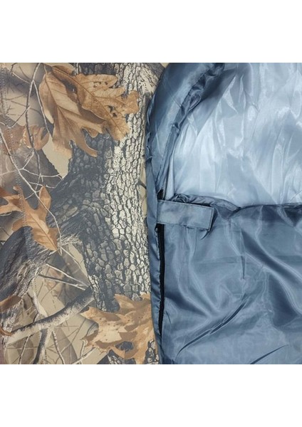 Dft Düz Başlık 190+30CM X75 Gri 5/15 Derece Uyku Tulumu