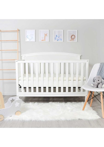 Revubaby Pamuk Soft Oyun Parkı Yatağı Park Yatak Yatağı Pamuk Yatak Alezli 5 cm