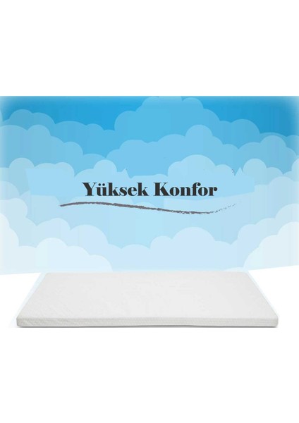 Revubaby Pamuk Soft Oyun Parkı Yatağı Park Yatak Yatağı Pamuk Yatak Alezli 5 cm modelleri