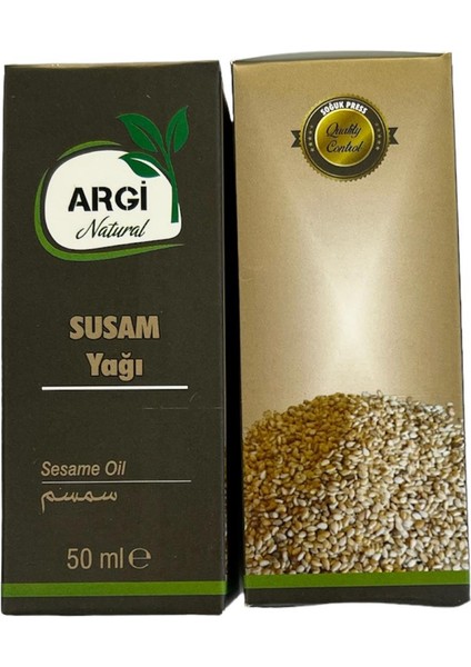 Natural Susam Yağı 50 ml