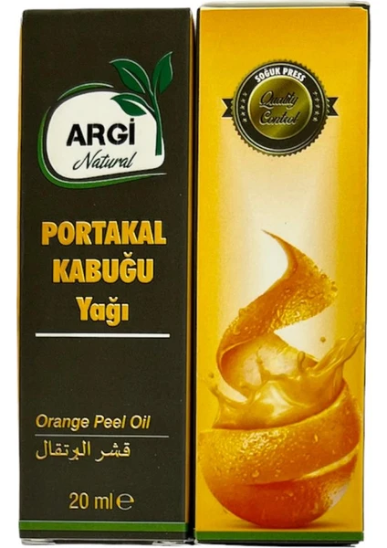 Natural Portakal Kabuğu Yağı 20 ml