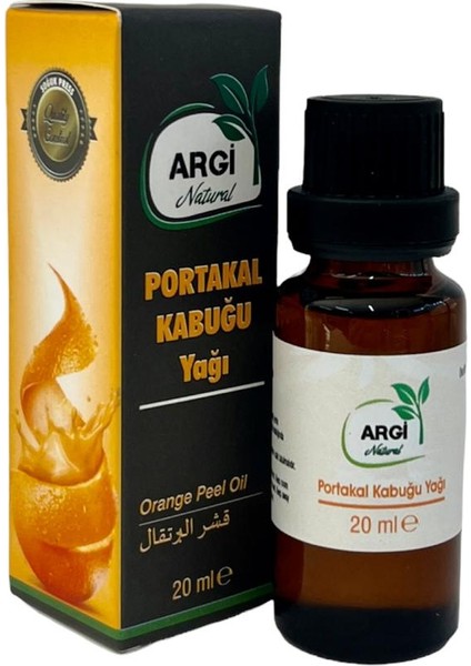 Natural Portakal Kabuğu Yağı 20 ml