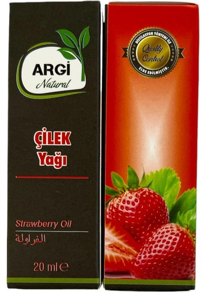 Natural Çilek Yağı 20 ml