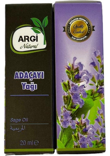 Natural Adaçayı Yağı 20 ml