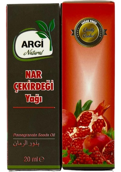 Natural Nar Çekirdeği Yağı 20 ml