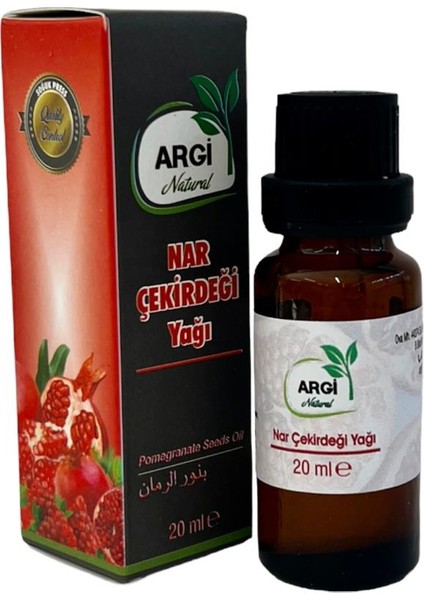 Natural Nar Çekirdeği Yağı 20 ml