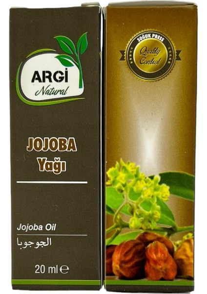 Natural Jojoba Yağı 20 ml