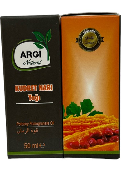 Natural Kudret Narı Yağı 50 ml