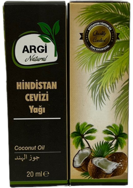 Natural Hindistan Cevizi Yağı 20 ml