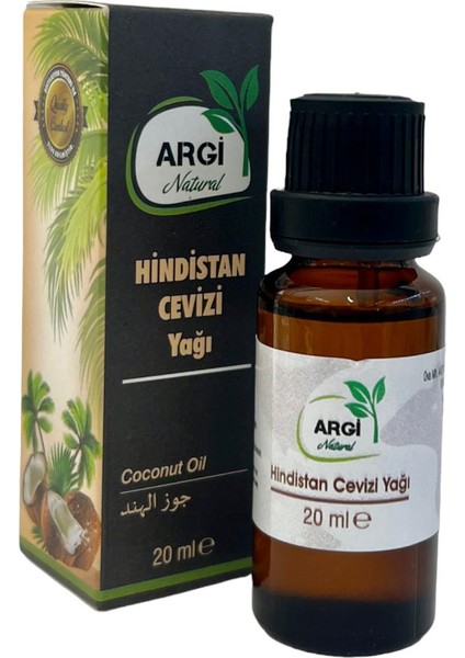 Natural Hindistan Cevizi Yağı 20 ml