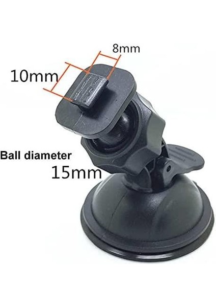 Araç Içi Ayarlanabilir Geçmeli Vantuzlu Kamera Tutucu Araç Içi Vakumlu Kamera Tutucu 15X10X8MM