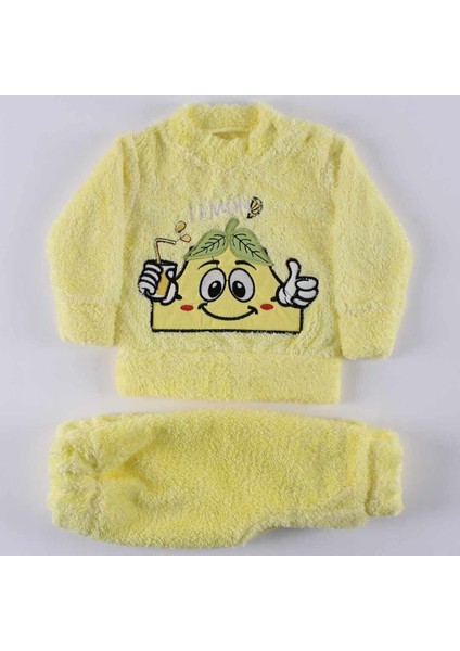 Sarı Lemon Welsoft 2'li Peluş Takım
