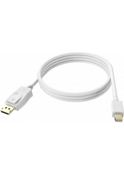 Mini Displayport To Displayport Kablo 1.8 Metre Beyaz
