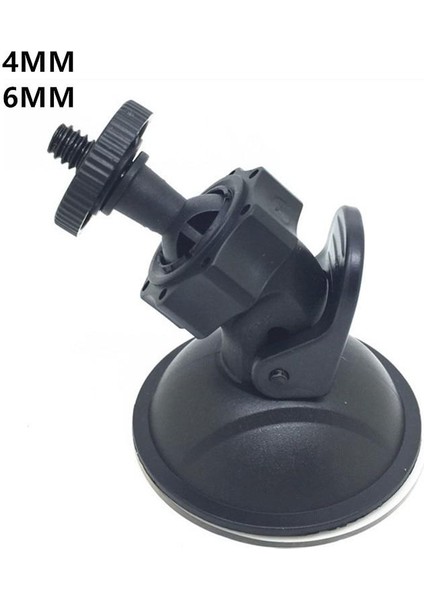 Araç Içi Ayarlanabilir Ince Vidalı Vantuzlu Kamera Tutucu Araç Içi Vakumlu Kamera Tutucu Vida Çapı 4 mm