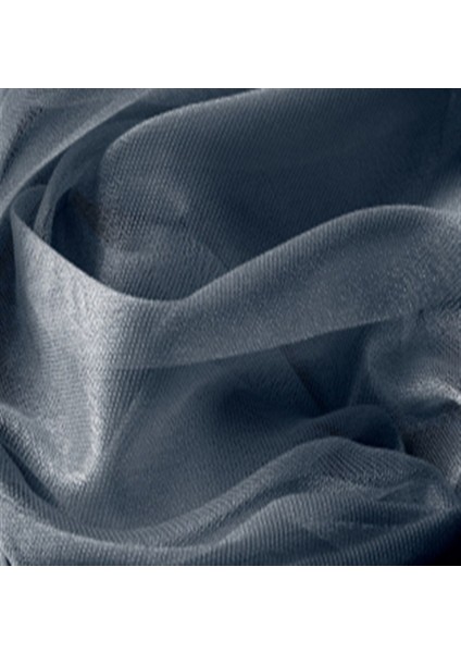 Lima Dökümlü Pilesiz Tül Perde Antrasit fırsatları