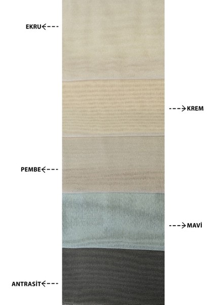 Lima Dökümlü Pilesiz Tül Perde Antrasit indirimleri