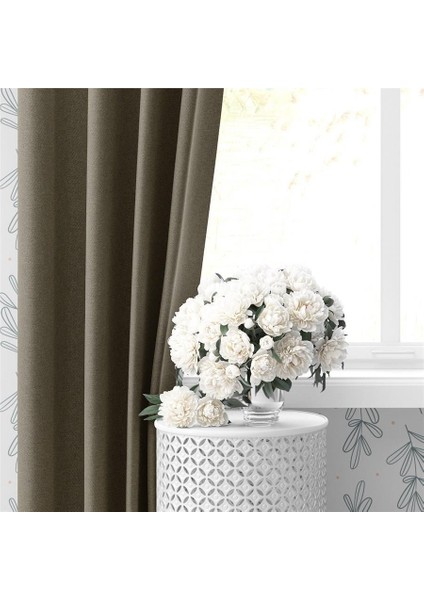 Blackout Karartma Tek Kanat Fon Perde Haki Yeşili fiyatları