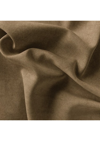 Fon Perde Özel Ölçüye Uygun Kadifemsi Pilesiz Bohem Salon Otel Oturma Çocuk Odası Tek Kanat Camel fiyatları