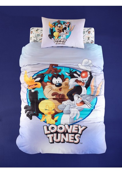 LOONEY TUNES Pamuk Tek Kişilik Nevresim Takımı