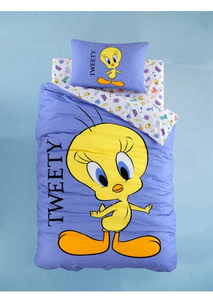 LOONEY TUNES Pamuk Tek Kişilik Nevresim Takımı