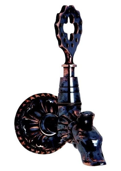 Balık Osmanlı Musluğu Eskitme 1/2 (Lüx . %100 Pirinç)