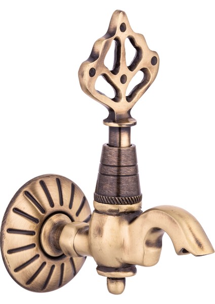 Ibrikli Eskitme Osmanlı Musluk 1/2 (Lüx . %100 Pirinç)