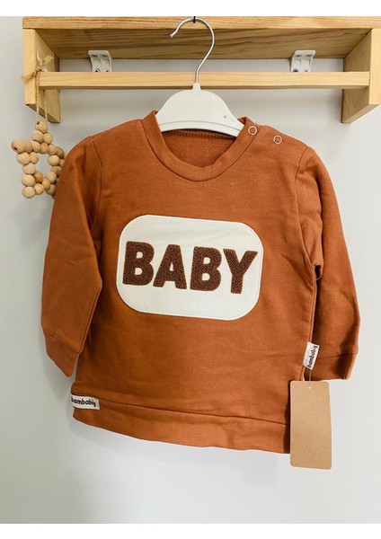Baby Yazı Desenlı Alt Üst Takım