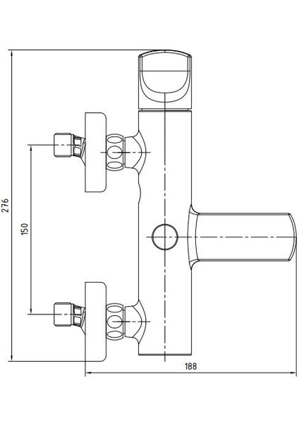 Myra Banyo Bataryası 470H+MYRA Mafsallı Duş Üst Takım 343H 2'li Set