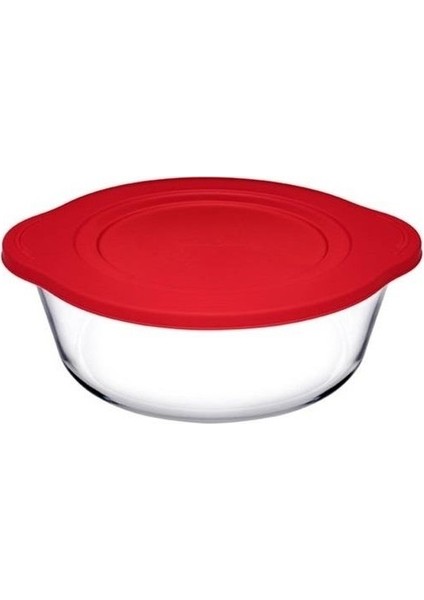 59123 Borcam Plastik Kapaklı Yuvarlak 1 Ad. x 1450 cc