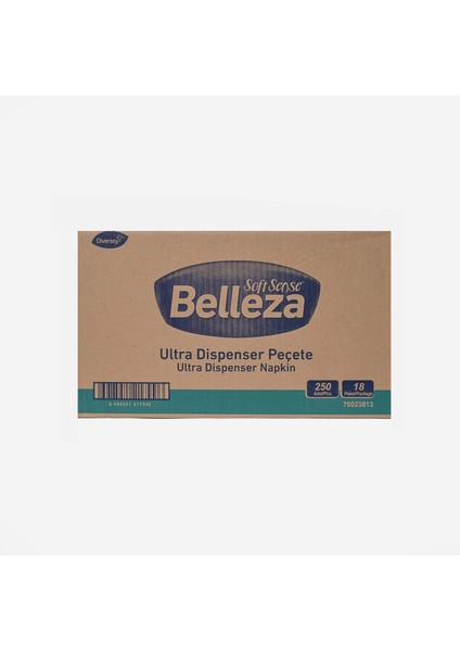Ultra Dispenser Peçete 23x24.5 cm 250'li 18 Adet