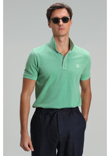 Vernon Spor Polo Yaka Erkek Tişört Lacivert