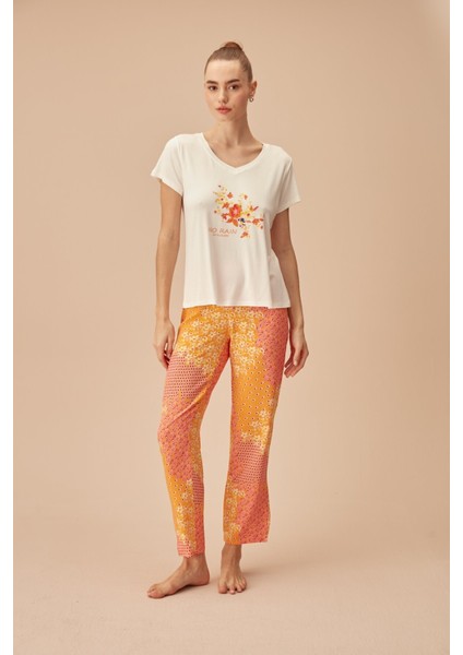 Flora Pijama Takımı