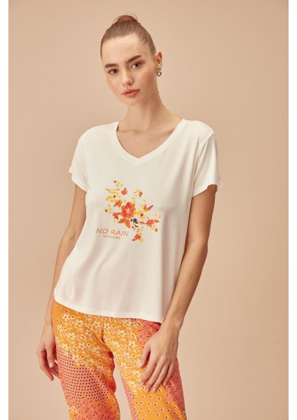 Flora Pijama Takımı