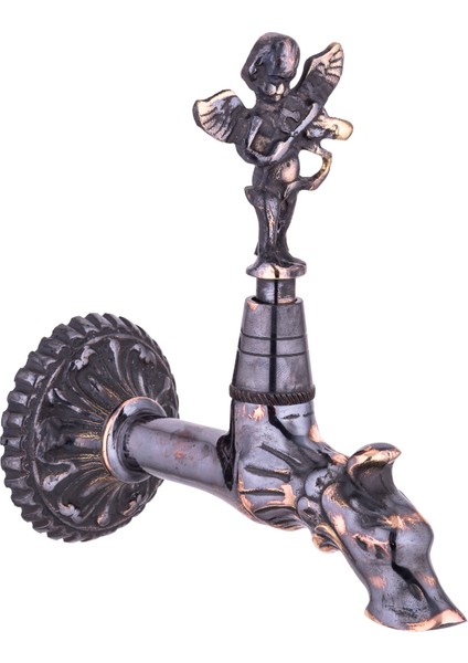 Melekli Osmanlı Musluğu Eskitme (Lüx . %100 Pirinç)