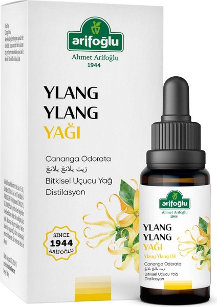 %100 Saf ve Doğal Ylang Ylang Uçucu Yağı 10 ml