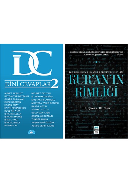 Dini Cevaplar 2 / Kuranın Kimliği (2 Kitap Set) - Emre Dorman