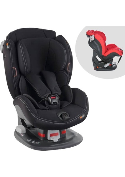 Izi Comfort X3 9-18 kg Oto Koltuğu - Black Car Interior