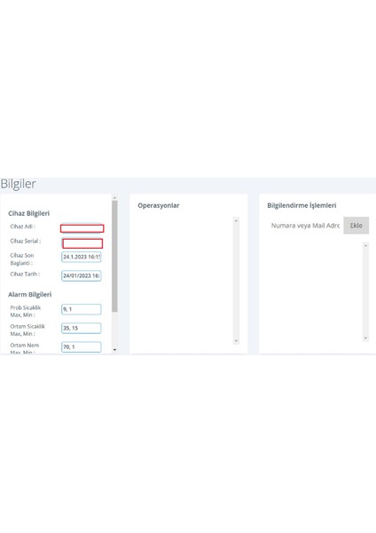 Isı ve Nem Takip Cihazı Wifili-Bataryalı-Datalogger