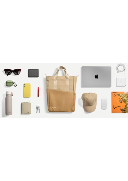 Slash A63 Kadın 14 inç Macbook Air & Pro Kahverengi İş Seyahat Günlük Laptop Notebook Sırt Çantası