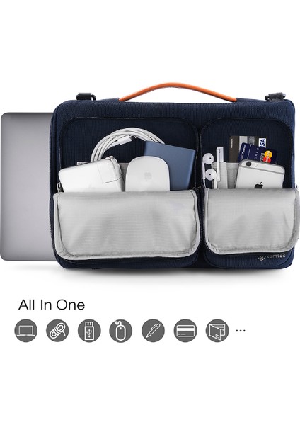 Defender A42 16 inç Gri Macbook Pro Çantası -A42F2B1 modelleri