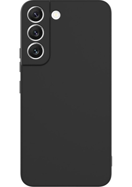 Samsung Galaxy S23 Plus Kılıf Kamera Korumalı Alp Mat Silikon Siyah