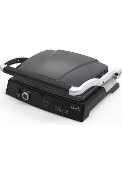 LUNO LT39006B01 2000 W ANTRASİT TOST MAKİNESİ