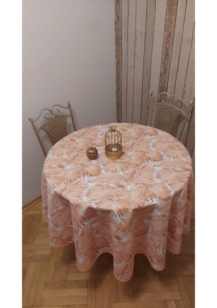Duck (Sıvı Itici ,leke Tutmaz) Kumaş,yuvarlak, Yemek Masası Örtüsü