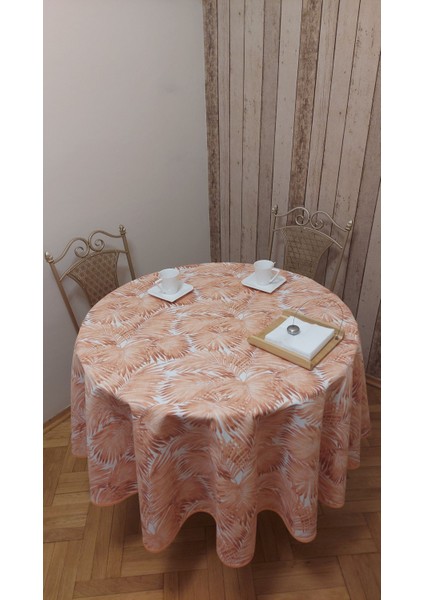 Duck (Sıvı Itici ,leke Tutmaz) Kumaş,yuvarlak, Yemek Masası Örtüsü