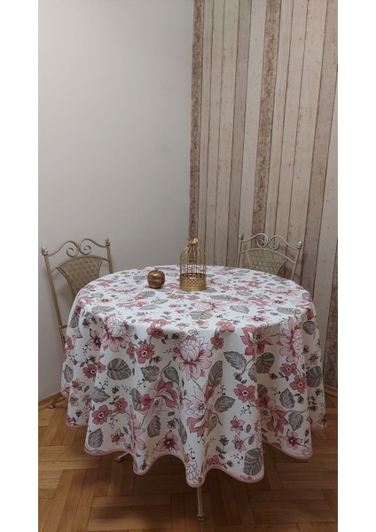 Duck (Sıvı Itici ,leke Tutmaz) Kumaş,yuvarlak, Yemek Masası Örtüsü