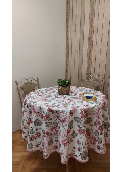Duck (Sıvı Itici ,leke Tutmaz) Kumaş,yuvarlak, Yemek Masası Örtüsü